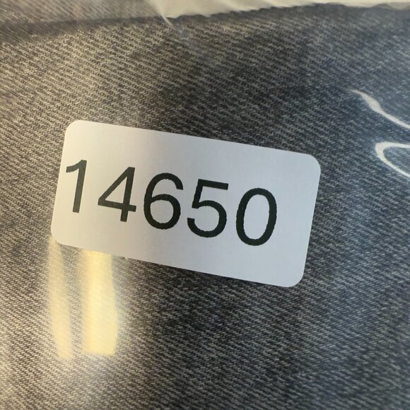 Levis 502 Jeans Mens 31x32 Regular Fit Taper Leg Faded Black Stretch Denim Pants - Picture 7 of 7